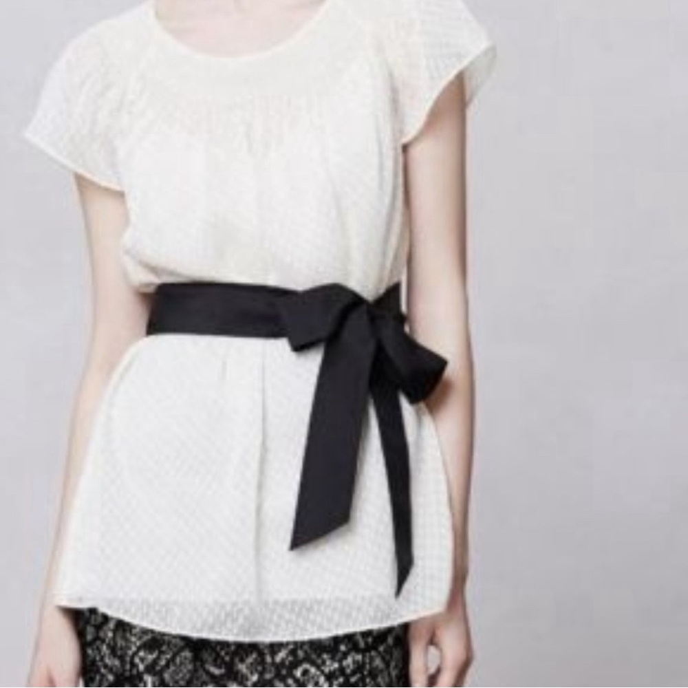 Anthropologie Girls From Savoy Top Size 12